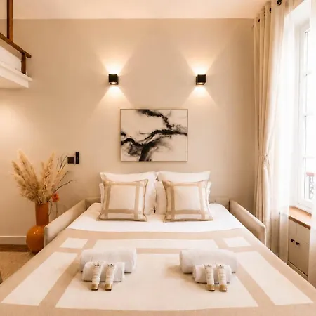 Renovated With Mezzanine In Le Marais