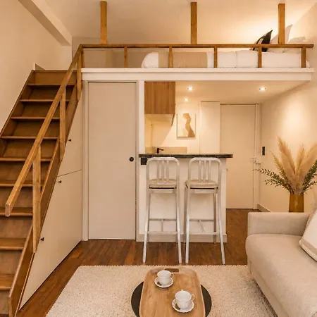 Renovated With Mezzanine In Le Marais