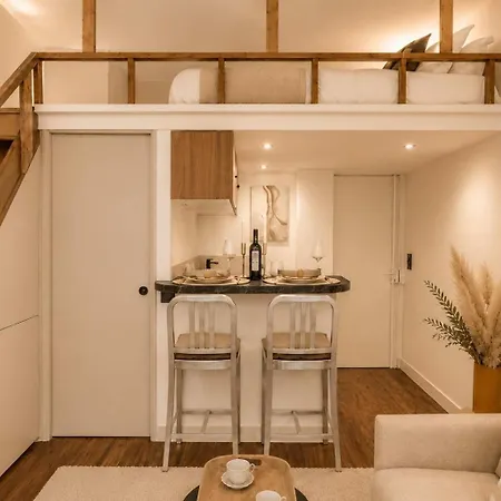 Renovated With Mezzanine In Le Marais * 巴黎